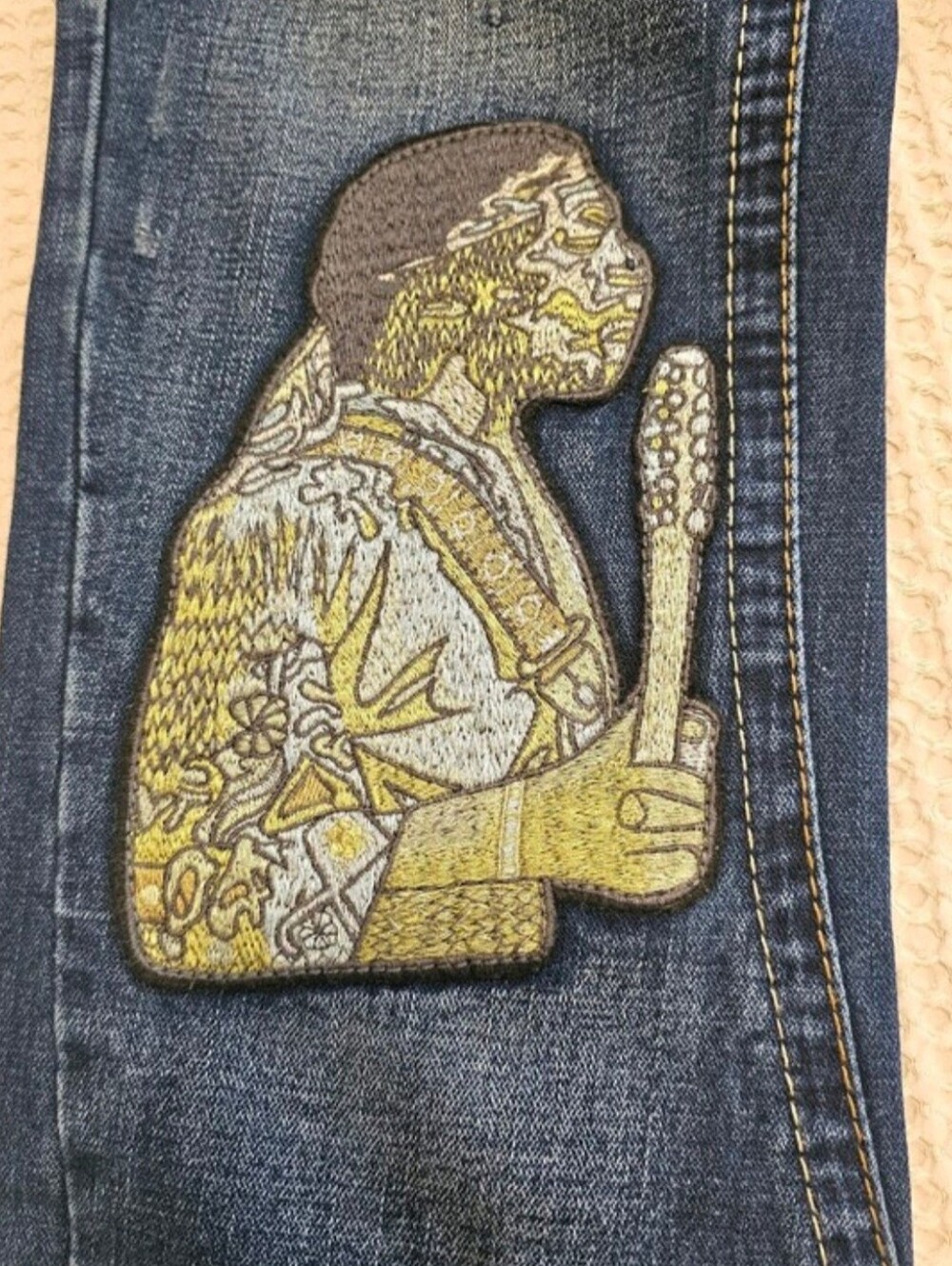 True Religion Jimmy Hendrix Society Club jeans, new with tags and extremely RARE - Picture 8 of 14